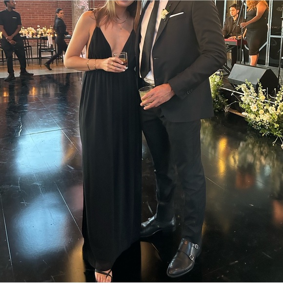 SOLD superdown Natasha maxi dress in Black - Picture 5 of 5